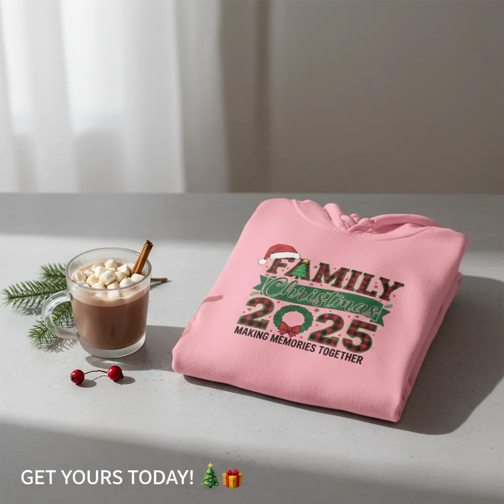 Family Christmas 2025 | Unisex Hoodie - Image 22