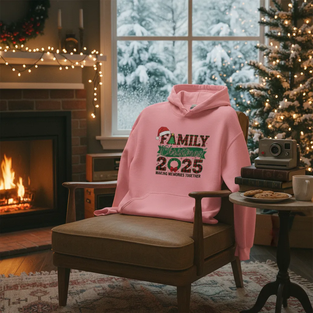 Family Christmas 2025 | Unisex Hoodie - Image 23