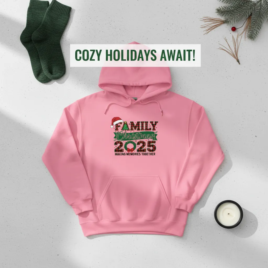 Family Christmas 2025 | Unisex Hoodie - Image 26