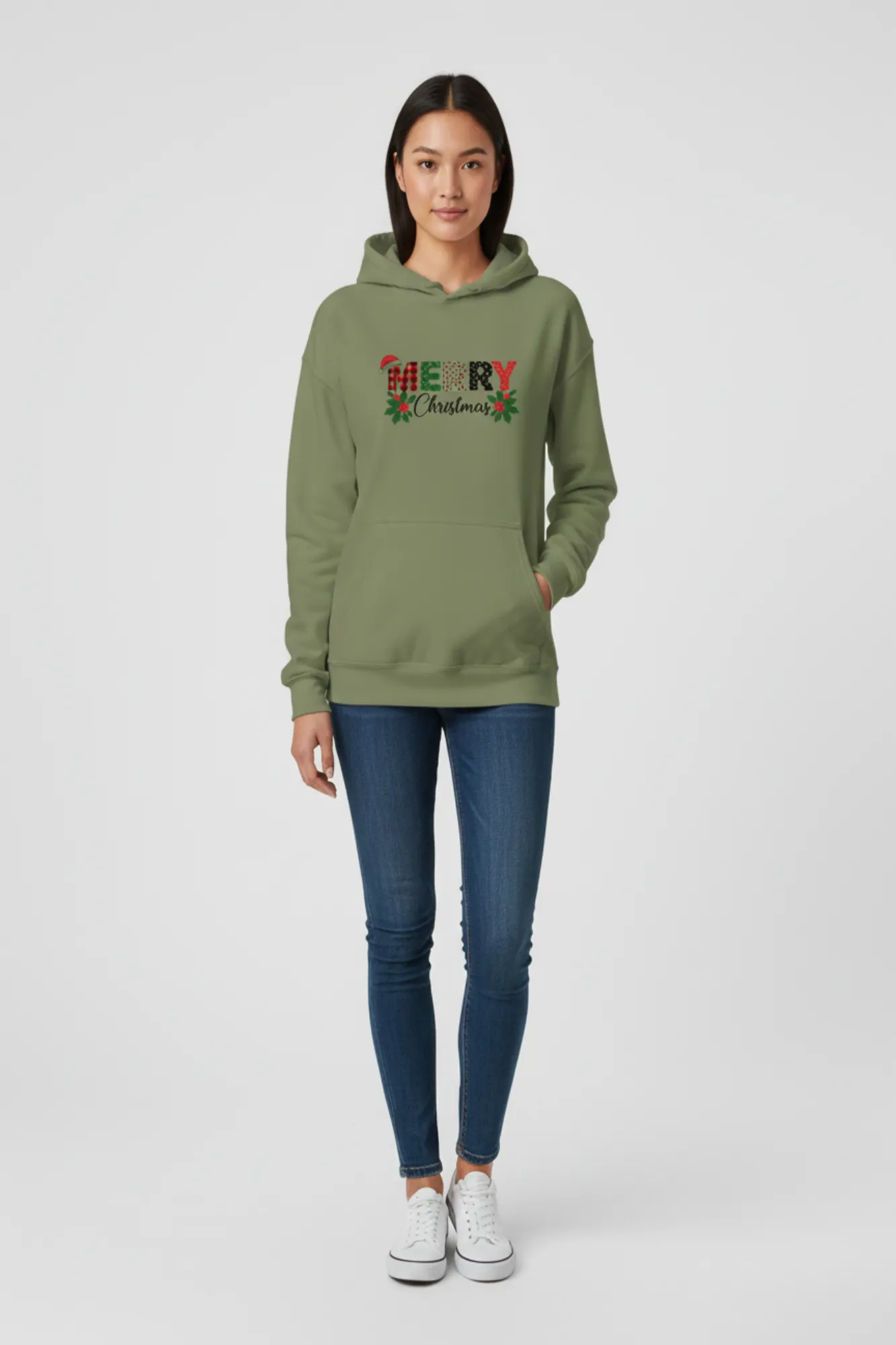 Festive Merry Hoodie | Unisex Hoodie - Image 17
