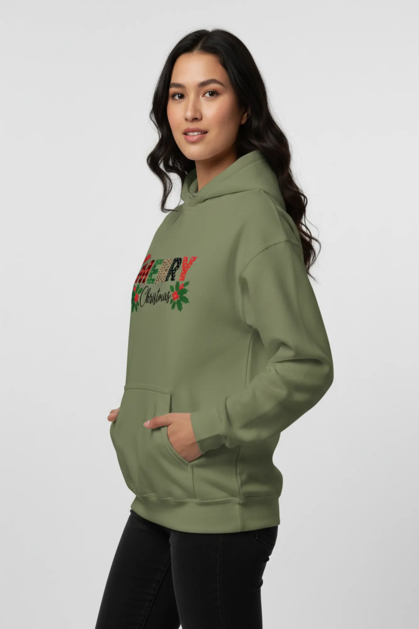 Festive Merry Hoodie | Unisex Hoodie - Image 18
