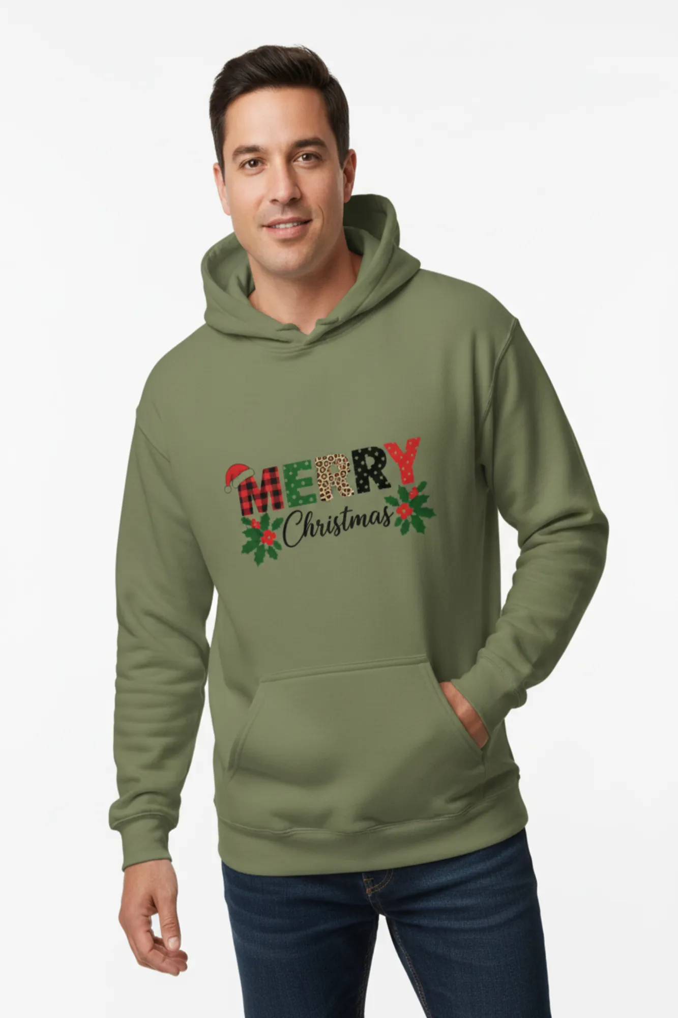 Festive Merry Hoodie | Unisex Hoodie - Image 21