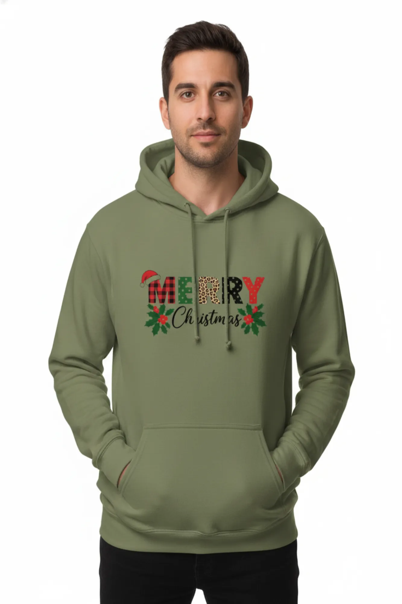 Festive Merry Hoodie | Unisex Hoodie - Image 22